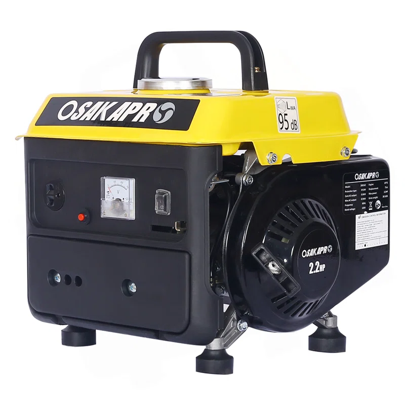 Tskies Portable Low-Noise Gas Generator for Home & Outdoor Use